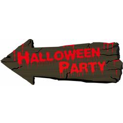 Horror-Shop Halloween Party Wegweiser 50cm JETZT kaufen!