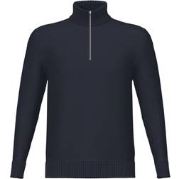 Selected Half-Zip Jumper - Sky Captain