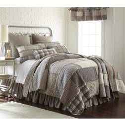 Donna Sharp Smoky Cobblestone Quilts Beige, Gray (279.4x243.8)