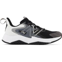 New Balance Kids' Rave Run V2 Lace-Up Shoe Black/White