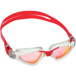 Aqua Sphere Kayenne Goggle Rot Graue Schwimmbrille