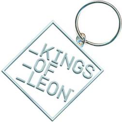 ROCK OFF Kings of Leon Keychain Block Logo