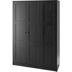 Ikea Rakkestad Black/Brown Wardrobe 117x176cm