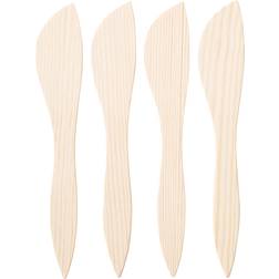 IKEA SMÖRKLICK Smörkniv, furu Smörkniv 18cm 4st