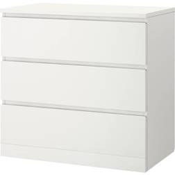 IKEA MALM White Byrå 80x78cm