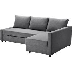 IKEA FRIHETEN Dark Grey Sofa 230cm 3 Seater