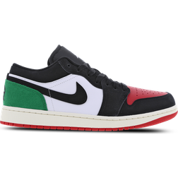 Nike Air Jordan 1 Low Quai 54 - White/Black/University Red/Classic Green/Sail