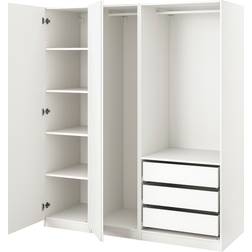 IKEA PAX/VIKANES White Garderob 175x201.2cm