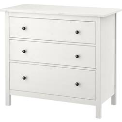 IKEA Hemnes Stained White Byrå 108x96cm