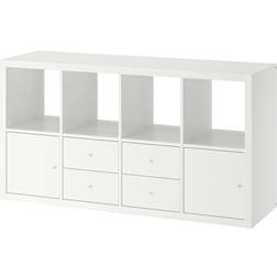 Ikea Kallax White Sideboard 77x147cm