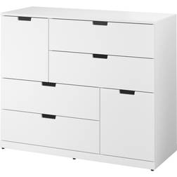 Ikea Nordli White Byrå 120x99cm