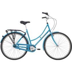 Raleigh Darlington 7G 2023 - Glossy Light Blue Damcykel