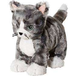 IKEA LILLEPLUTT Mjukdjur, katt grå vit
