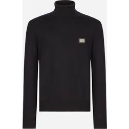 Dolce & Gabbana Wool turtle-neck sweater very_dark_blue