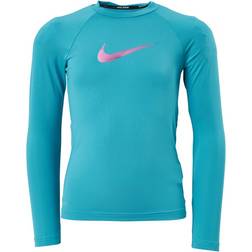 Swoosh Long Sleeve Hydro Aquamarine Unisex - Azul