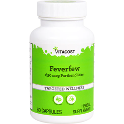 Vitacost Feverfew 650 mcg Parthenolides 60 pcs