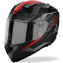 LS2 Integralhelm Challenger Fold, rot lackiert