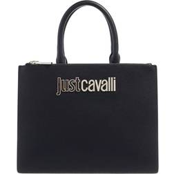 Just Cavalli Tote Bags Range B Metal Lettering Sketch 4 Bags black Tote Bags for ladies