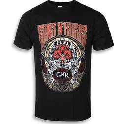 ROCK OFF Guns n' roses australia lizenziert t-shirt herren Schwarz