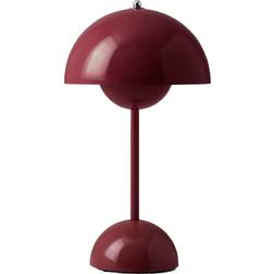 &Tradition Flowerpot VP9 Dark Plum Lampe de table 29.5cm