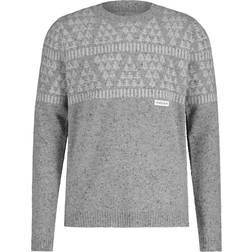 Maloja LarinM Lambswool Knit Sweater Boulder grau