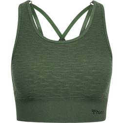 Hummel MT Focus Seamless Sports Top - Climbing Ivy