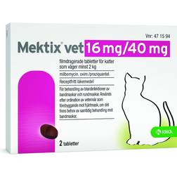Krka vet, filmdragerad tablett 16 mg/40