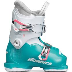 Nordica Speedmachine J 2 - Azzurro/Bianco/Pink