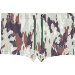 Diesel Boxer lungo da bagno con stampa camouflage Boxer da bagno aderenti Uomo Multicolor