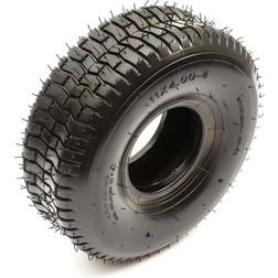 PetrolScooter 11x4.00-4 4 Ply Chevron Turf Tread Wheel Ride On Lawn Mower