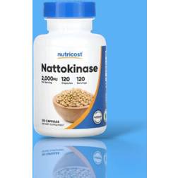 Nutricost Nattokinase 2000 FU 120 Kapslar 120 st