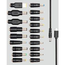 Plexgear Universal USB-C DC-kabel 100 W