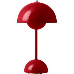 &Tradition Flowerpot VP9 Vermilion Red Lampe de table 29.5cm