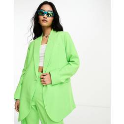 JJXX JACK&JONES Women's JXMARY NOOS WVN Blazer, Green Flash