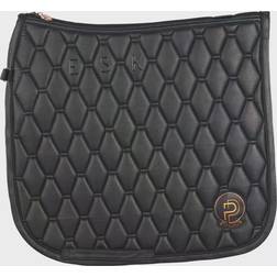 Eskadron Platinum 23 Metallic Faux Leather Spring/Allroundschabracken – Schwarz