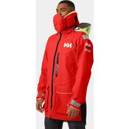 Helly Hansen Men's Aegir Ocean Sailing Jacket Red Alert Red