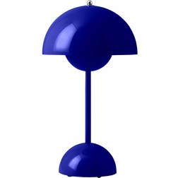 &Tradition Flowerpot VP9 Cobalt Blue Bordslampa 30cm