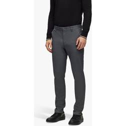 Boss Black Kaito Slim Fit Trousers, Silver