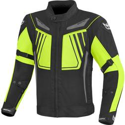 Berik Berik nardo evo wasserdichte motorrad textiljacke Black/Grey NJ-193326-BK-1L5-48