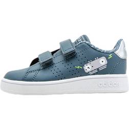 adidas Advantage 2-Strap Toddler Blue, Unisex, Sko, Sneakers, Blå