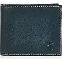 Timberland Passcase Leather Wallet - Navy