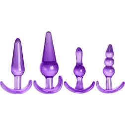 Baseks Booty Buttplug Träningsset Lila Lila