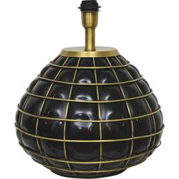 Hallbergs Gloria Svart/Mässing Lampfot 42cm