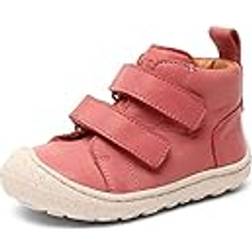 bisgaard Jungen Unisex Kinder sara v First Walker Shoe, Berry