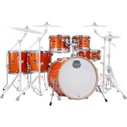 Mapex Mars 22'' 6pc Studioease Shell Pack, Glossy Amber