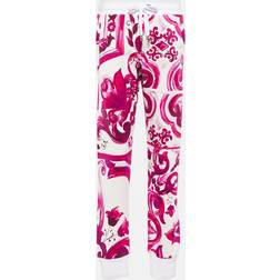 Dolce & Gabbana Jersey jogging pants mix_maiolica_fuxia