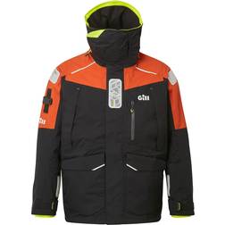 Gill Os1 Ocean Sailing Jacket Graphite Orange