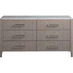 Universal Furniture Soren Gray&White Chest of Drawer 26.8x14.2"