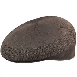 Kangol tropic 504 ventair flat cap brown