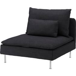 IKEA SÖDERHAMN Hillared Anthracite Soffa 93cm 1-sits